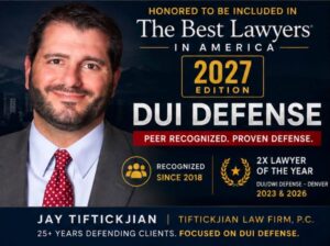 Jay Tiftickjian Best Lawyers DUI Defense